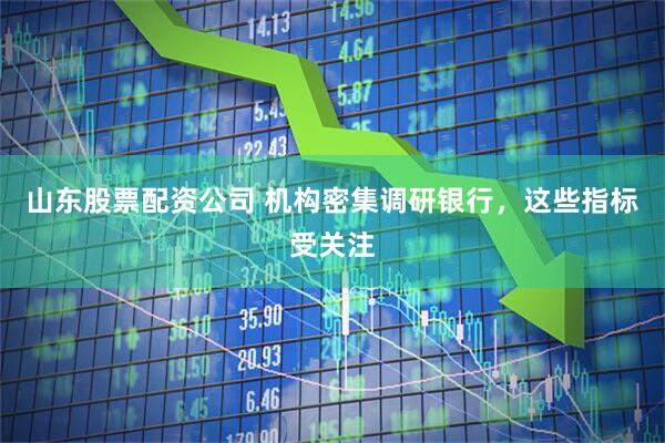 山东股票配资公司 机构密集调研银行，这些指标受关注